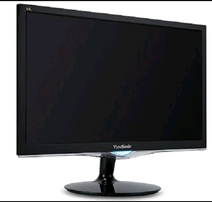 ViewSonic VX2452MH 24-inch 1080p VGA LED Monitor Display Grade A W/ Stand