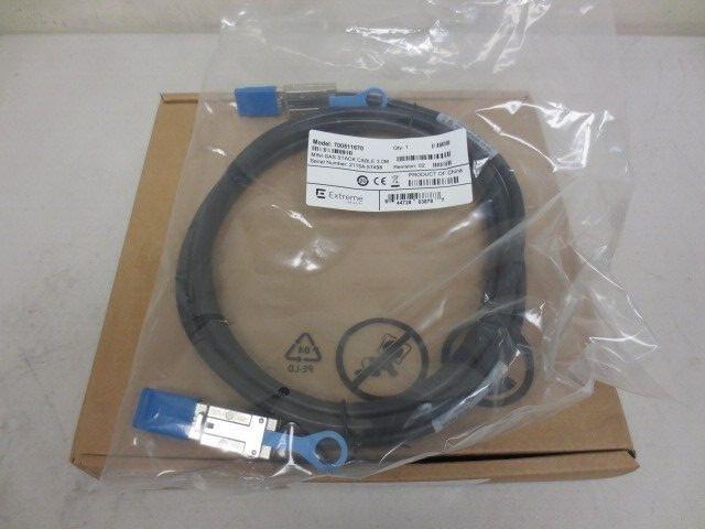 Avaya Extreme Networks ERS 4900 Series 700511670 Mini-SAS Stack Cable 3.0M