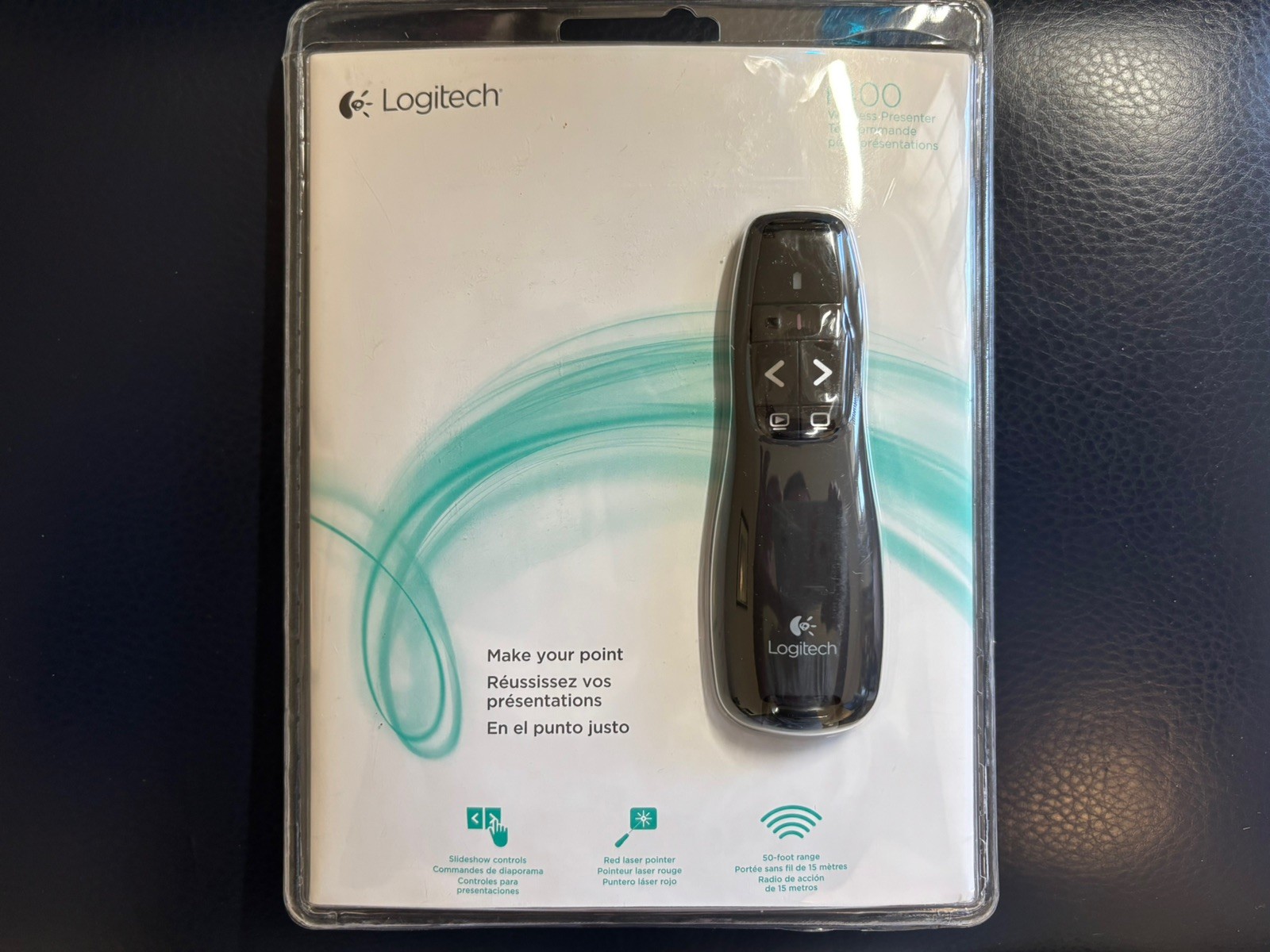 LOGITECH R400 Professional Wireless Presenter w/Red Laser Pointer NEW