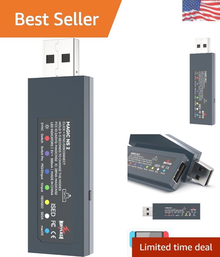 Magic NS 2 Wireless Bluetooth Adapter - Enhance Your Gaming Experience Today