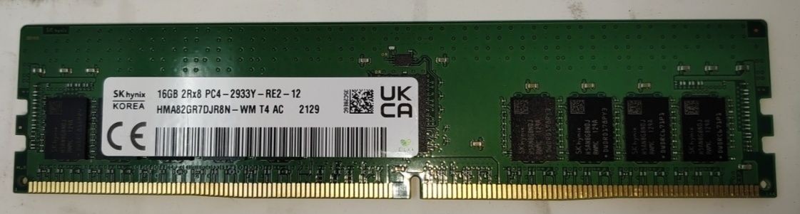 SK HYNIX HMA82GR7DJR8N-WM Server Memory DDR4 16GB