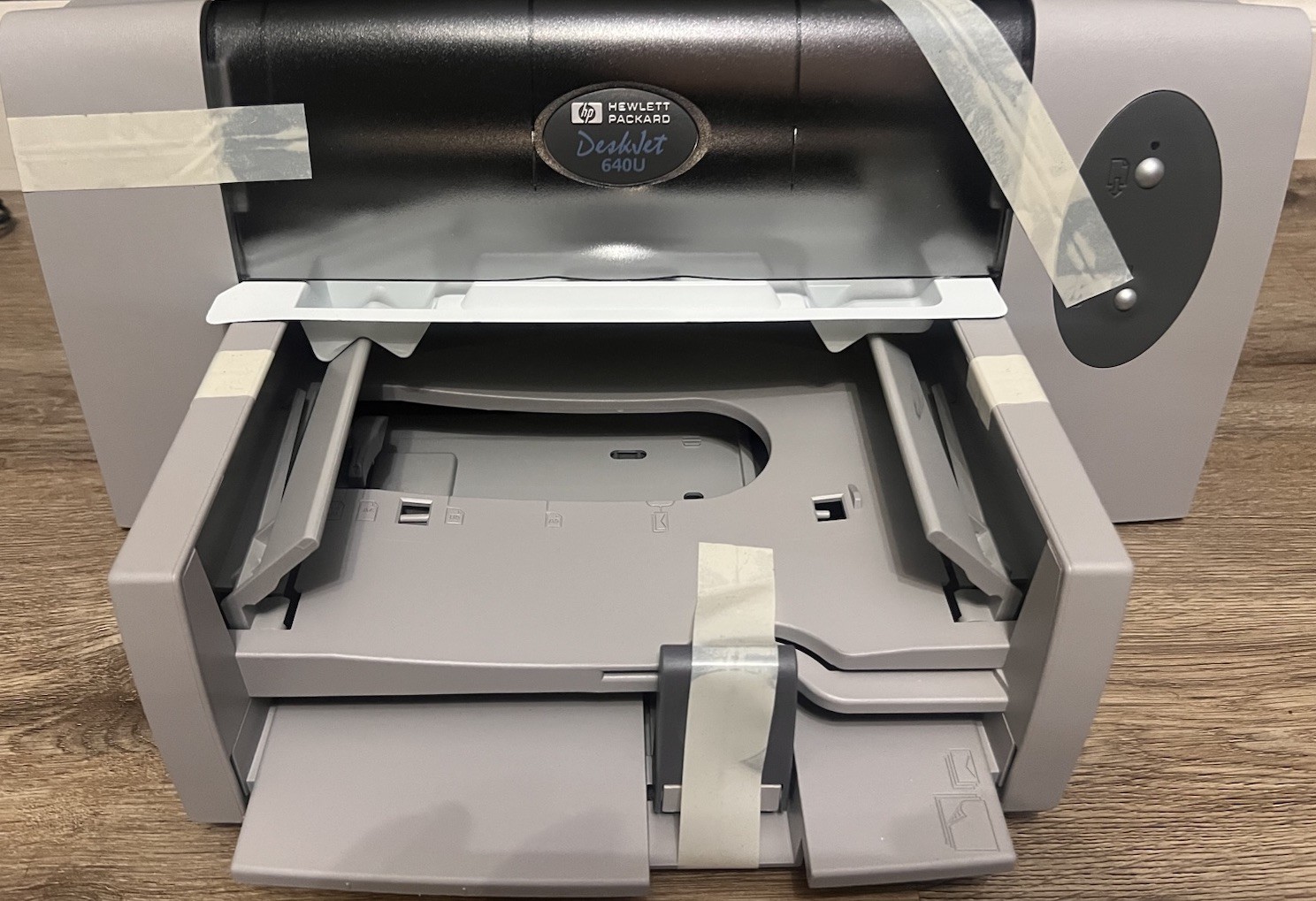 Vintage HP Deskjet 640u Inkjet Printer Very Rare Brand New Unused