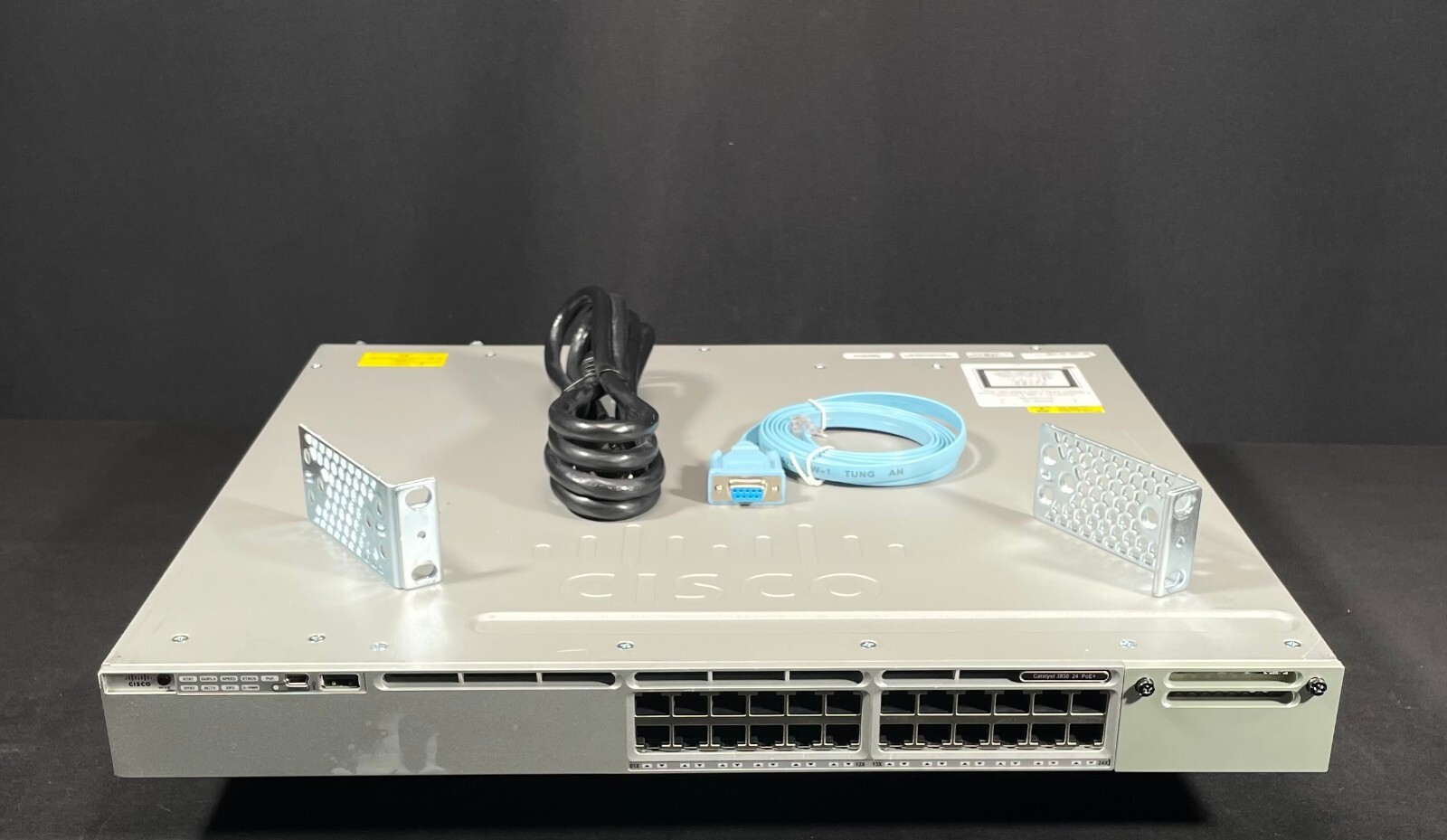 Cisco WS-C3850-24P-S 24 Port PoE Gigabit IP Base Switch - Same Day Shipping