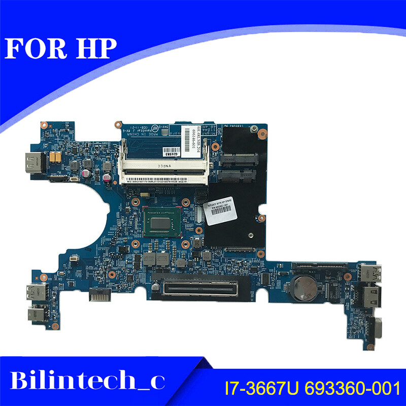 I7-3667U 693360-001 693360-601 FOR HP EliteBook Promo 2170P Motherboard Test ok
