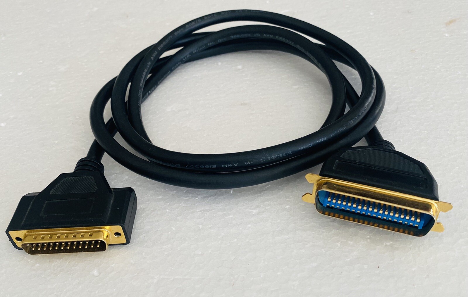 6 ft DB25 25 Pin Male to 36 Female Centronics Parallel Printer Cable