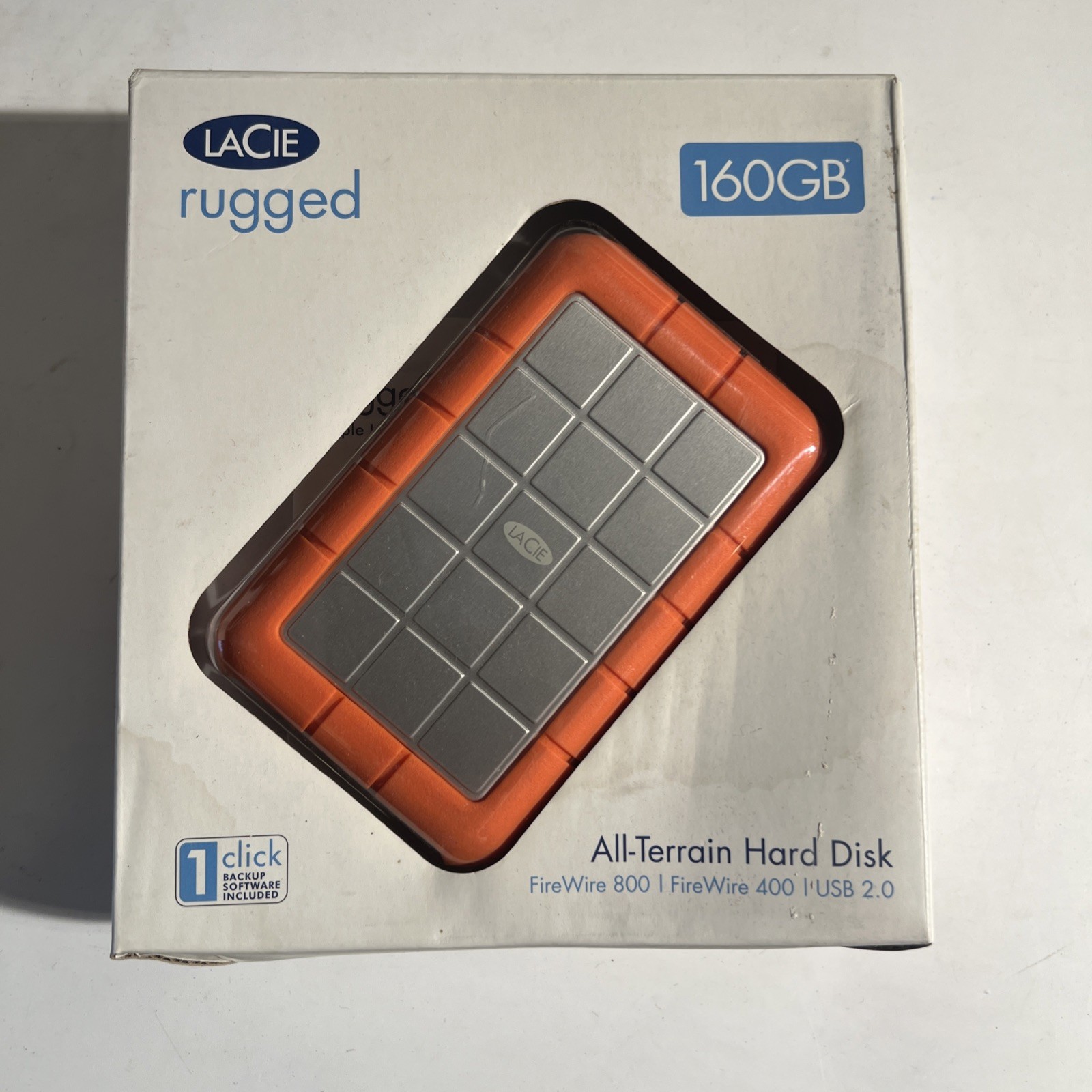 LaCie Rugged Triple 160GBExternal Hard Drive Computer Storage