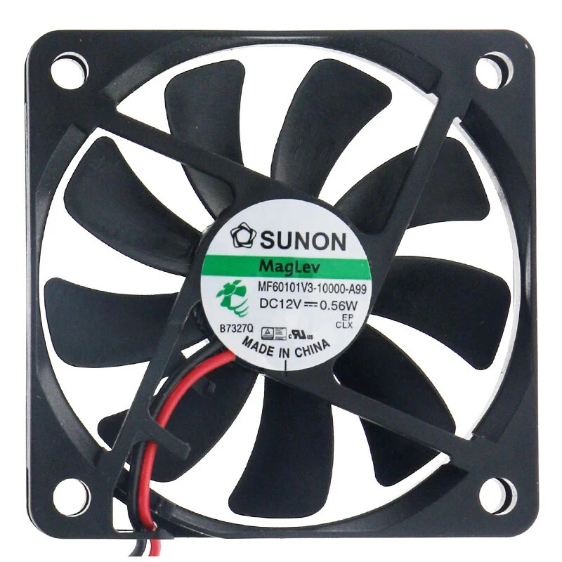 1PCS New SUNON MF60101V3-10000-A99 12V 6010 6CM Super Silent Cooling Fan