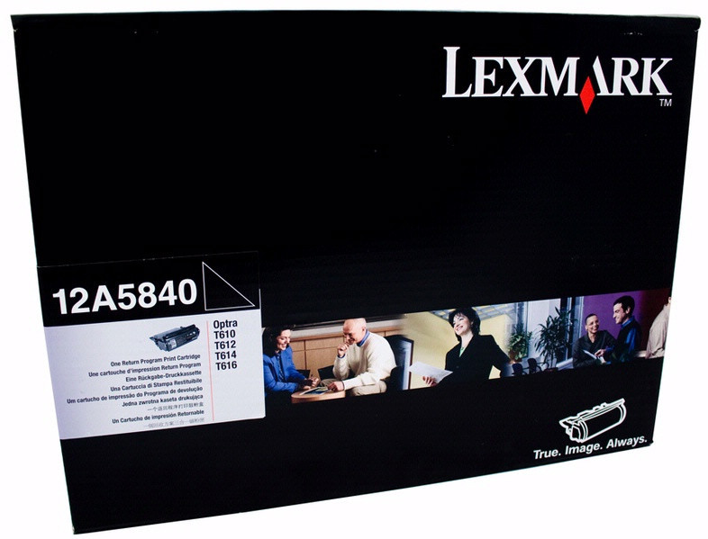 New UNUSED Genuine Lexmark 12A5840 Laser Cartridge Open Box