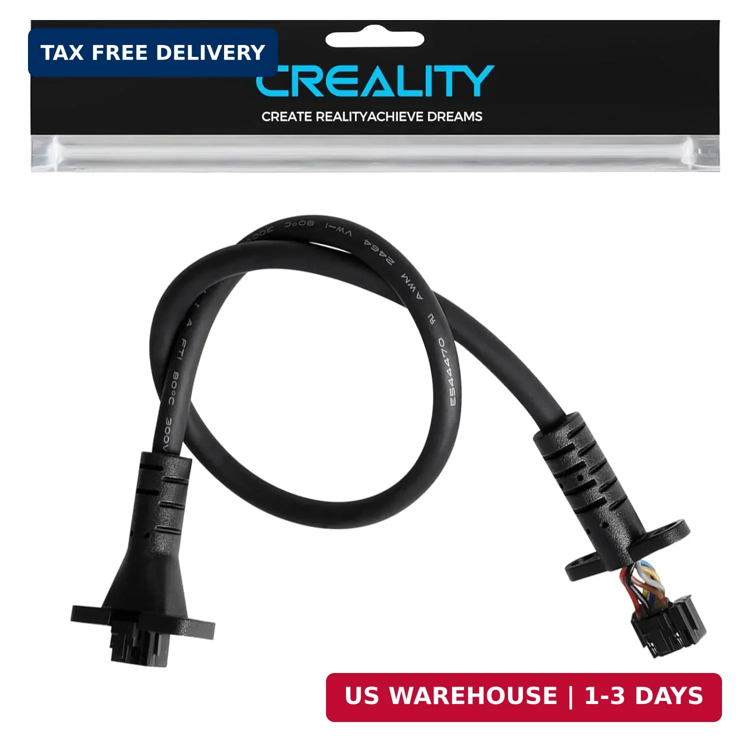 Official Ender 3 V4 Print Head Cable, Original Toolhead Cable FPC Flat