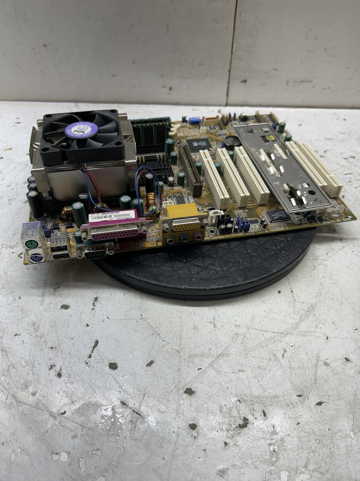 ASUS P4S333 Motherboard Bundle W/ Intel Celeron 2700MHz 512MB