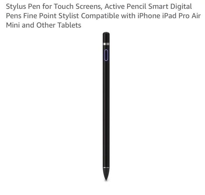 Stylus Pen for Touch Screens, Digital Pencil Active Pens Fine Point Stylist C...