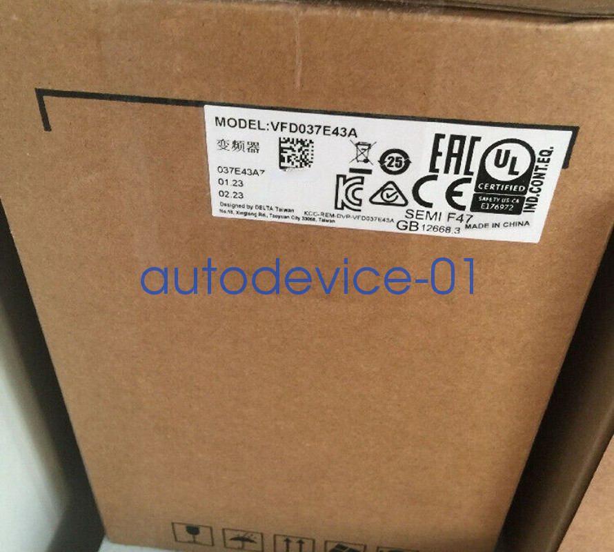1pcs Delta frequency converter VFD037E43A DHL/FedEx