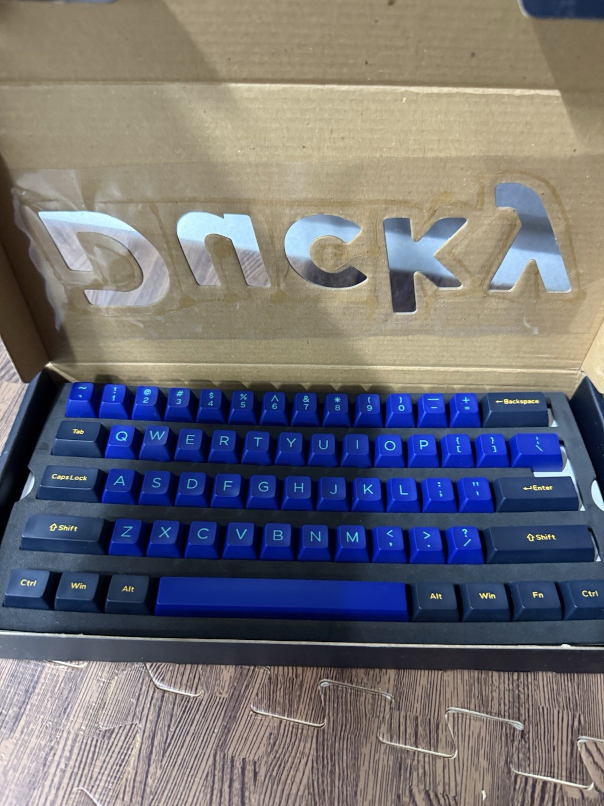 Hardcap x Ducky Cotton Candy 108 Key SA Profile Double Shot ABS Keycap Set