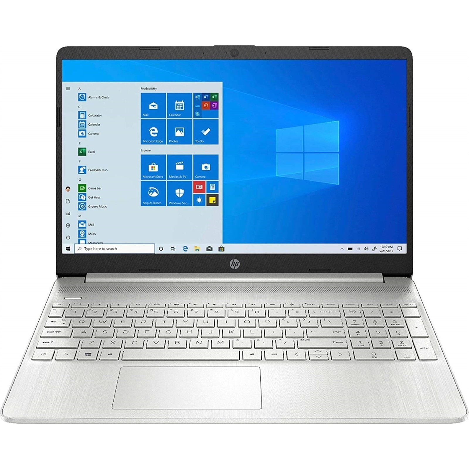 HP 15-DY1043DX 15.6" 8GB 256GB, Natural Silver