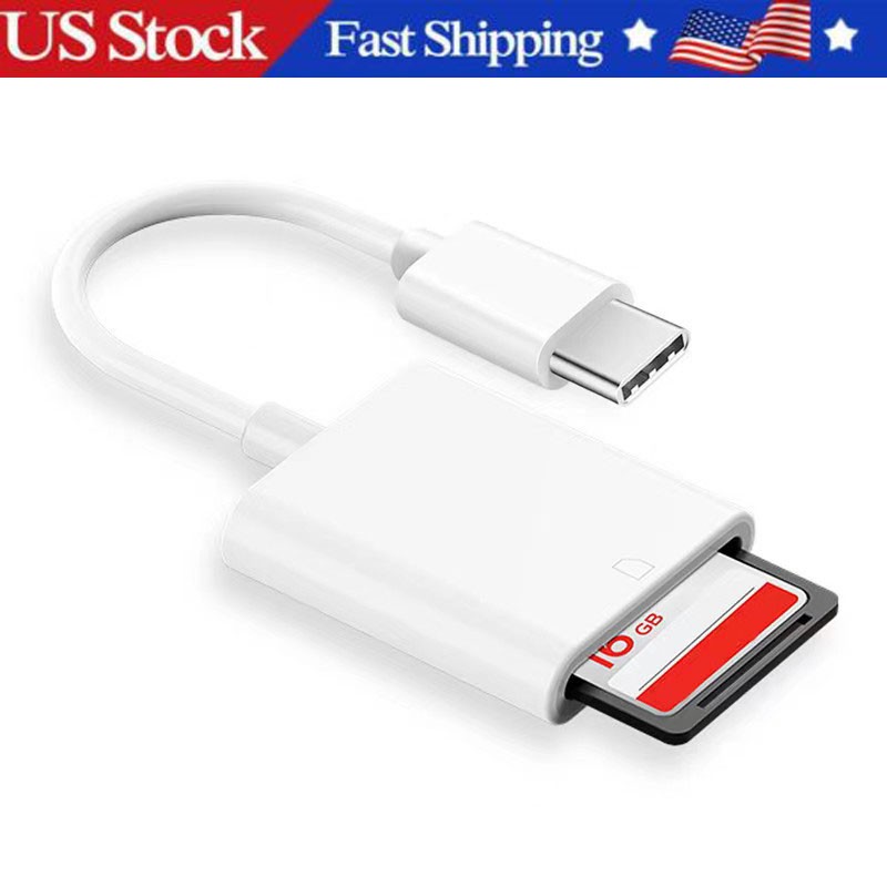 SD Card Adapter Camera Reader for iPad iPhone 6 7 8 Plus 11 12 15Pro X Xs Lot