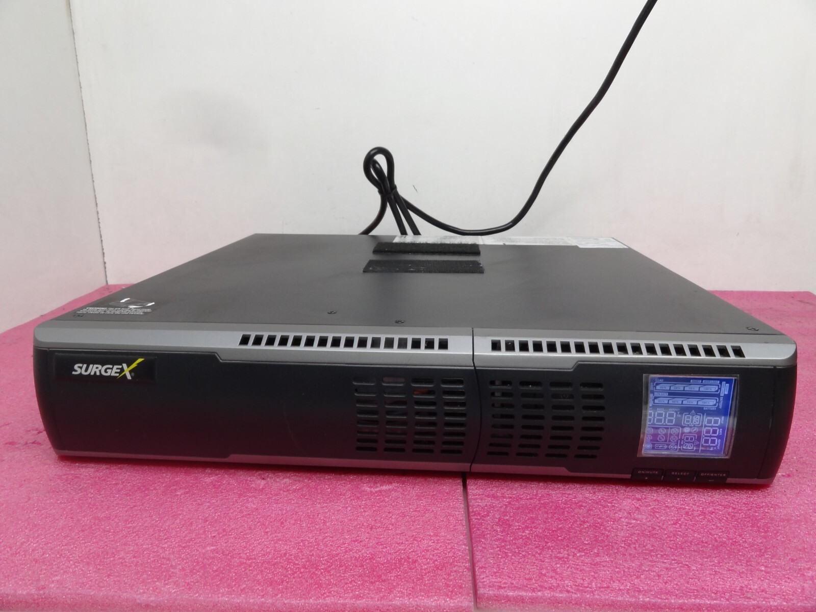 SurgeX UPS-1000-OL Sinergy III Standalone Battery Backup POWER-ON **READ** T9-E6