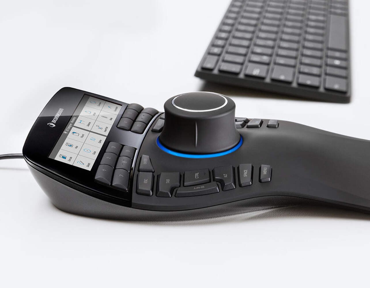 3Dconnexion SpaceMouse Enterprise - Professional 3D Mouse for CAD & Design