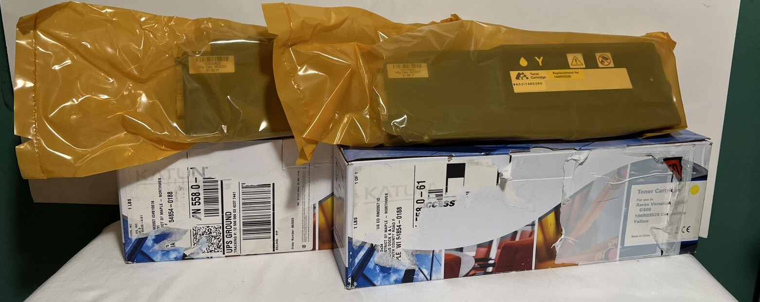 Katun Replacement Toner For Xerox Versalink 106R03525/3527 Yellow & Magenta