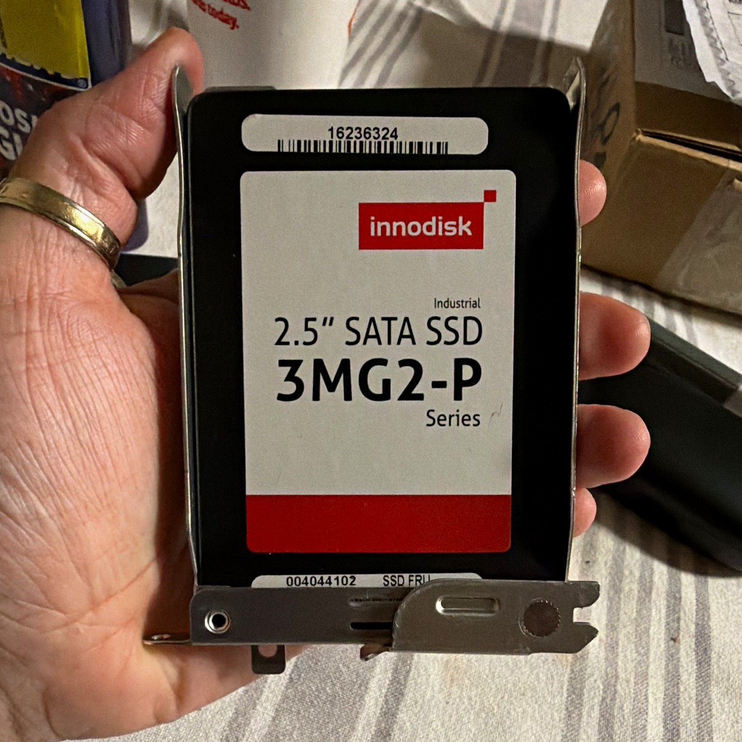 Innodisk 2.5in SATA Internal SSD 3MG2-P Series Industrial Black