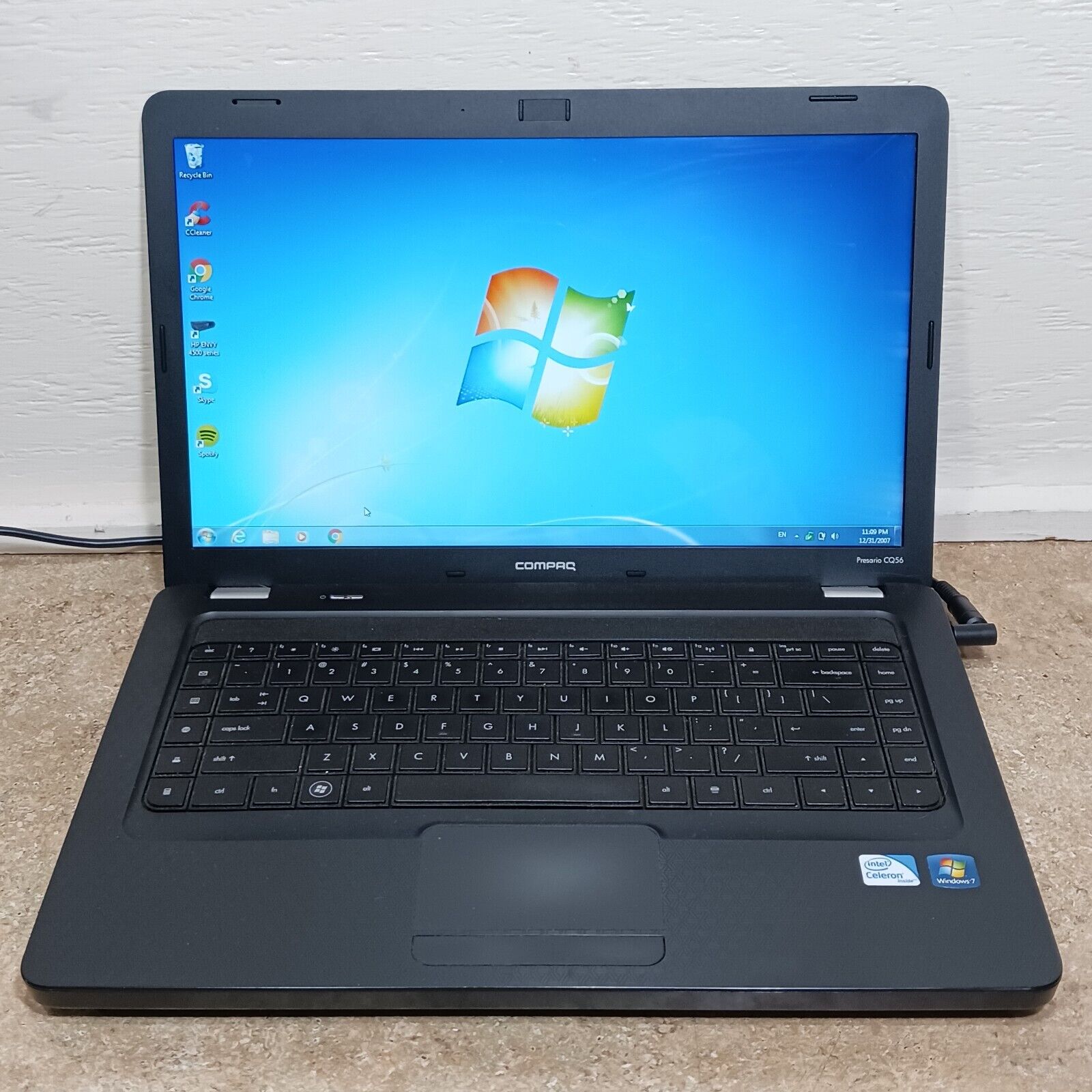 🔥 TESTED HP Compaq Presario CQ56-219WM Laptop Intel Celeron 2.20GHz 2GB RAM