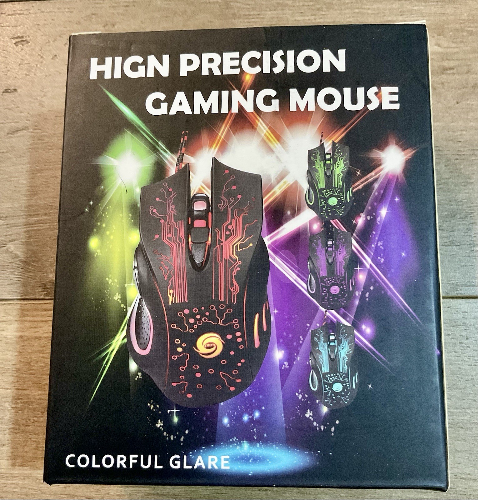 High Precision Gaming Mouse With USB NIB
