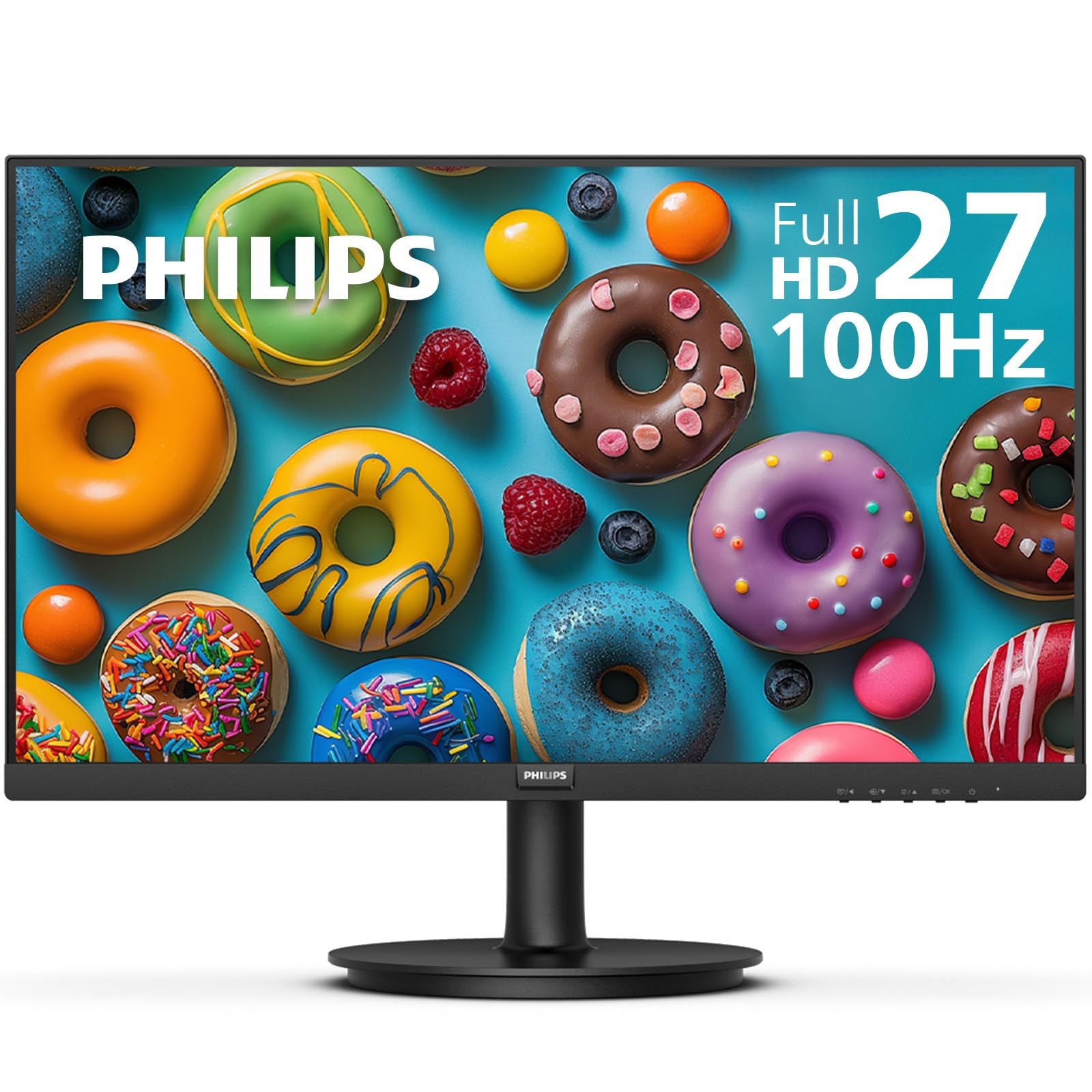 Philips 27 Inch FHD Monitor 1920x1080 VA Panel Ultra Slim Bezel Low Blue Mode