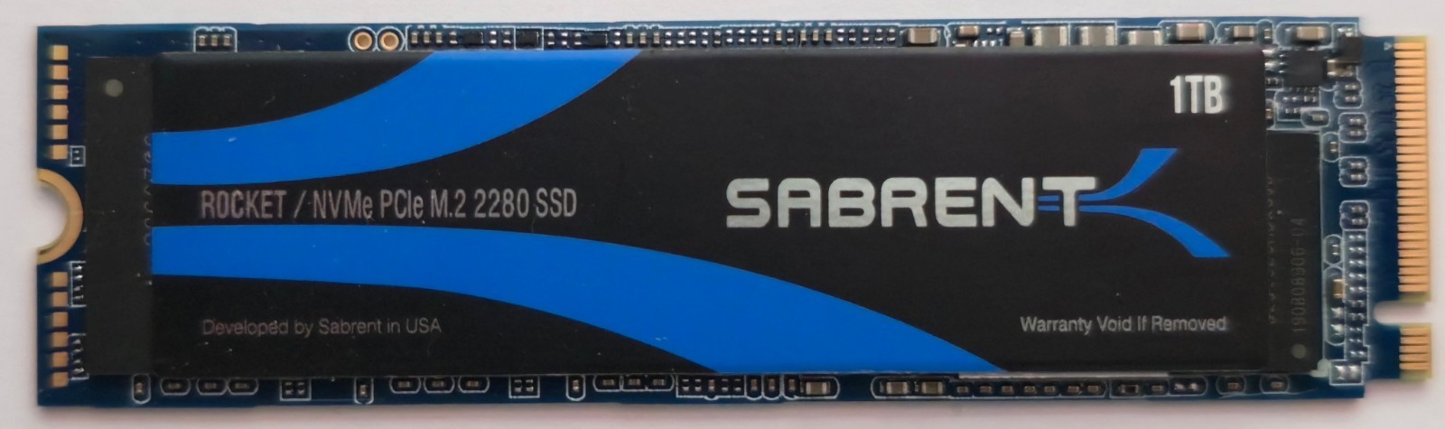 Sabrent 2280mm Rocket 1TB M.2 NVMe Gen 3.0 x 4 SSD SB-ROCKET - 1TB - 97%