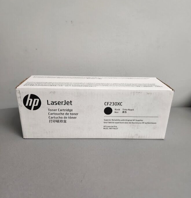 HP CF230XC 30A Black Hight Yield Toner Cartridge, LaserJet Pro M203d, M203dn