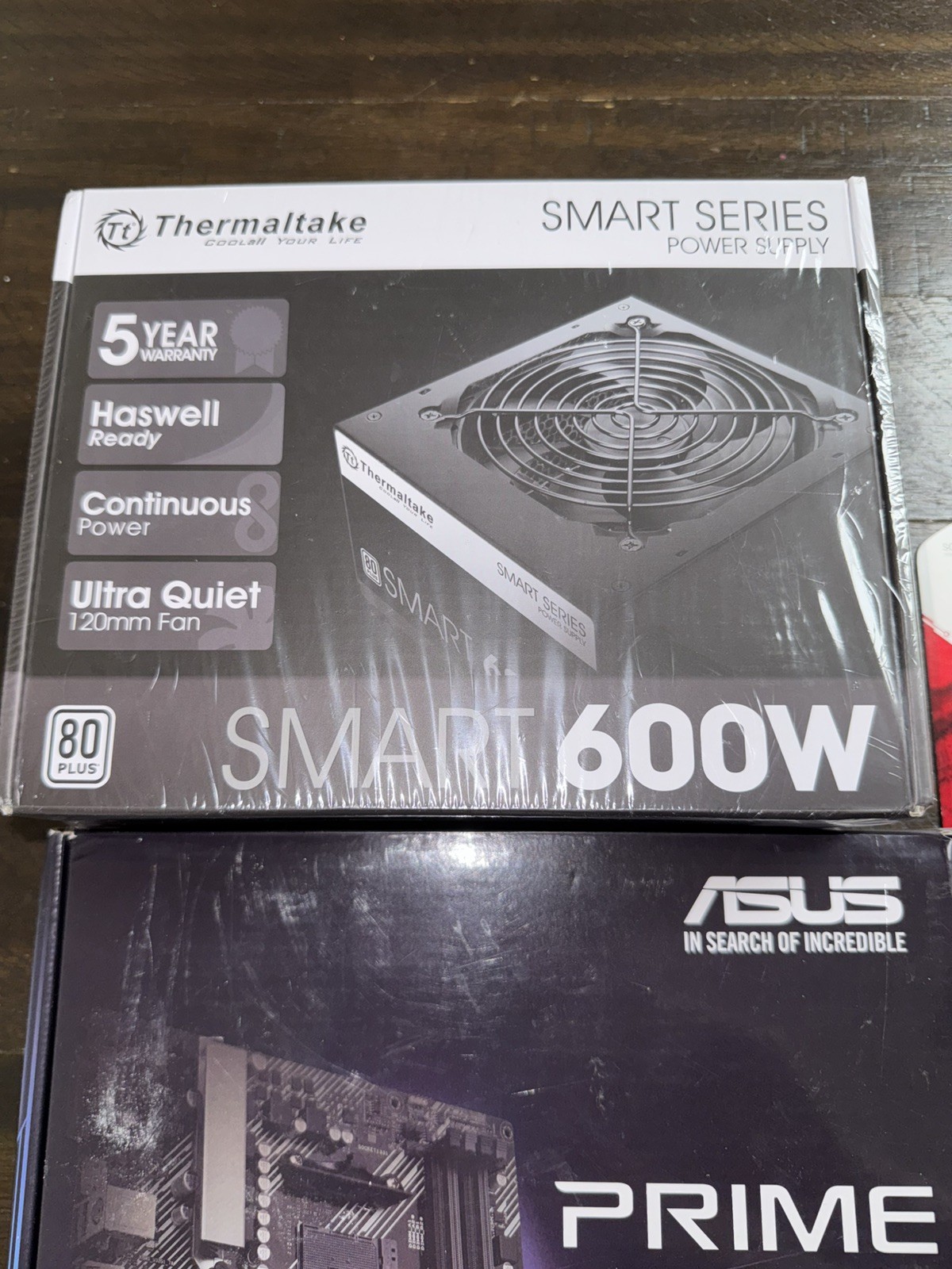 Thermaltake SMART 600W ATX 12V V2.3EPS 80 Plus Certified Active PFC Power Supply
