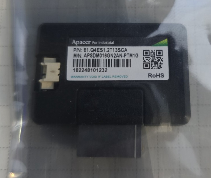 APACER APSDM016GN2WN-PTM1G 16GB SATA SSD Industrial Grade + power connector