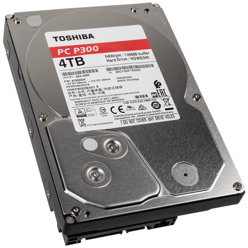 Toshiba Hard Drive - Internal 3.5" 8.9 cm SATA/s HDWD240UZSVA Hard Drive