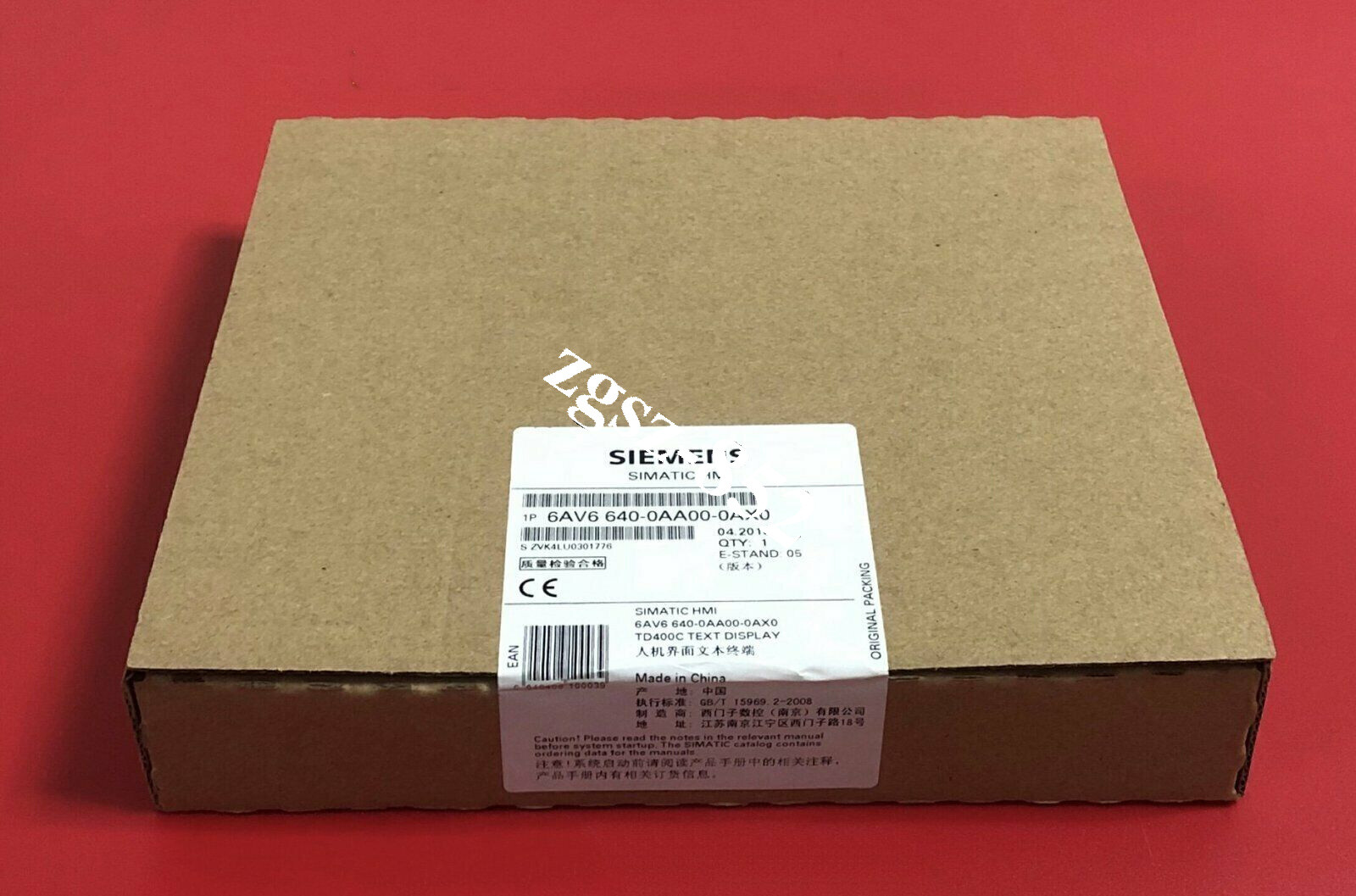 NEW Siemens touch screen 6AV6640-0AA0-0AX0 Brand New Fast Shipping FedEx or DHL