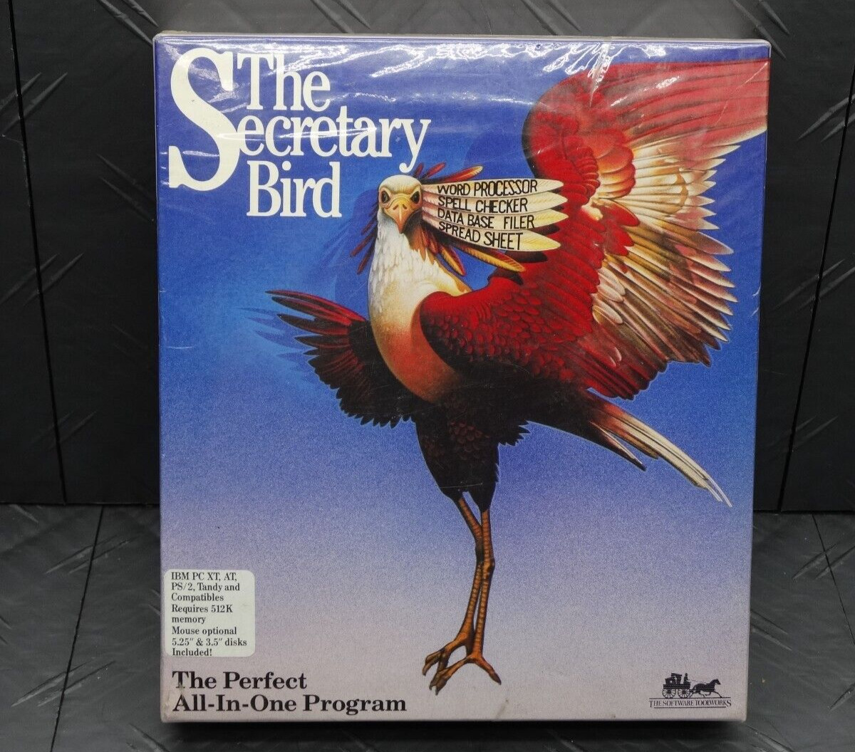 The Secretary Bird All in One Software System for IBM XT AT Tandy 5.25 & 3.5