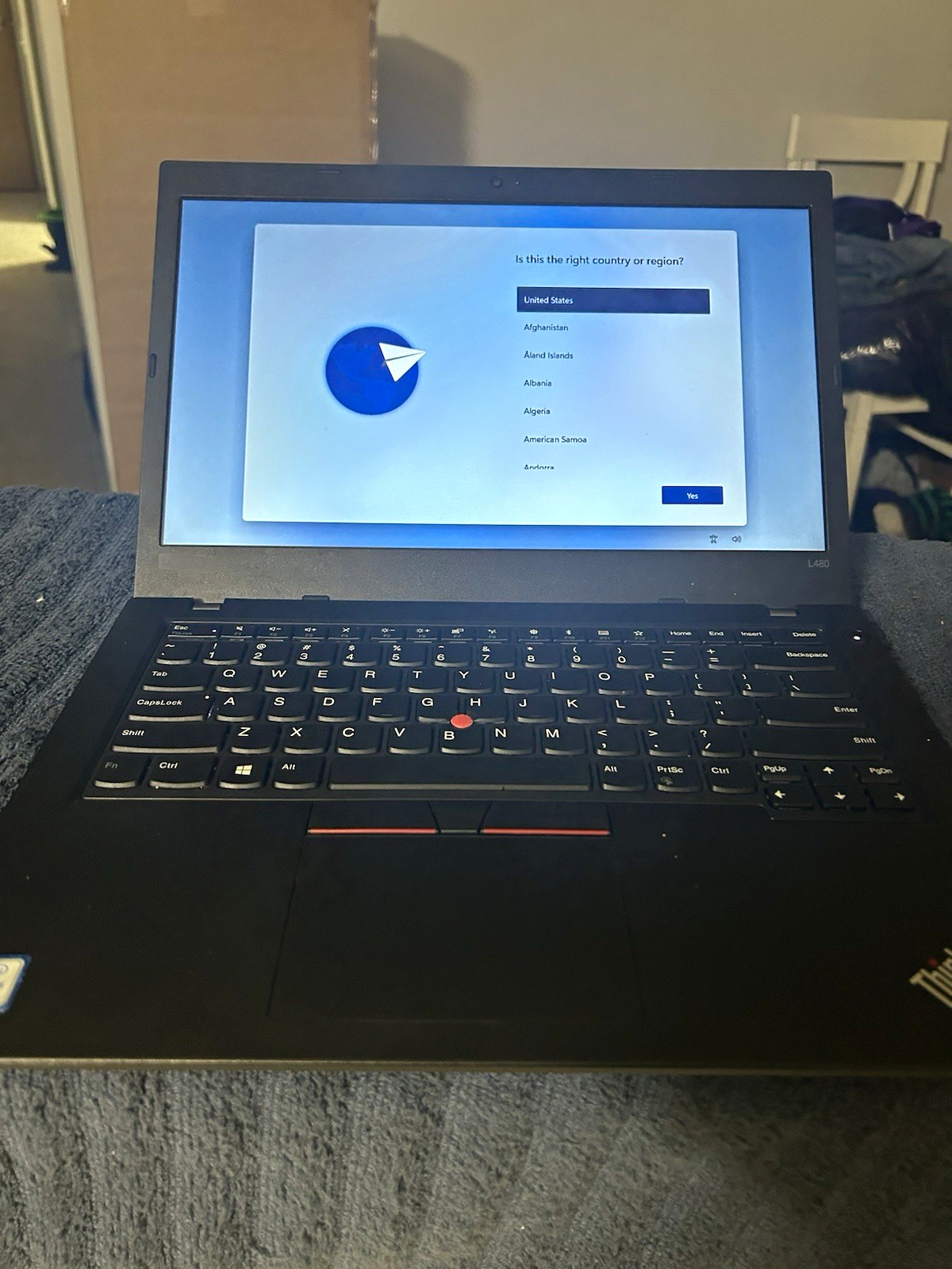 CLEAN Lenovo ThinkPad L480 14" FHD/I5 -8th gen/256GB NVMe /Win 11 Pro