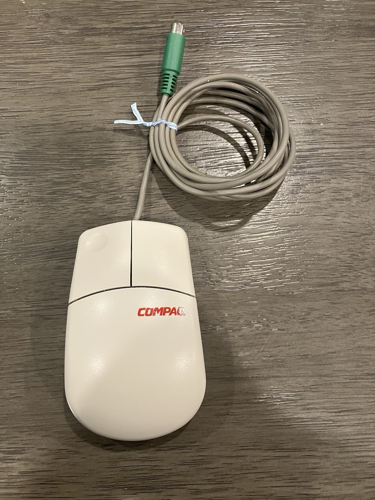 Vintage Compaq Ball Mouse MUS9J N Two Button Vintage Retro
