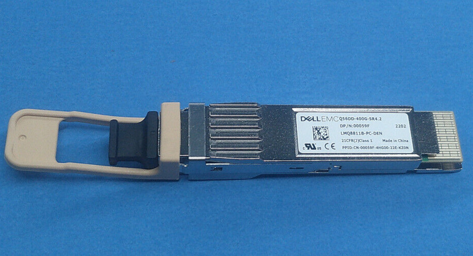 Genuine Dell EMC Q56DD-400G-SR4.2 LMQ8811B-PC-DEN Transceiver 0059F