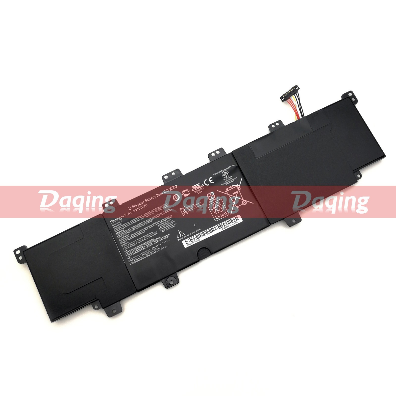 New C21-X502 7.4V 38Wh Battery for Asus F502C F502CA X502 X502C X502CA X502CA-1B