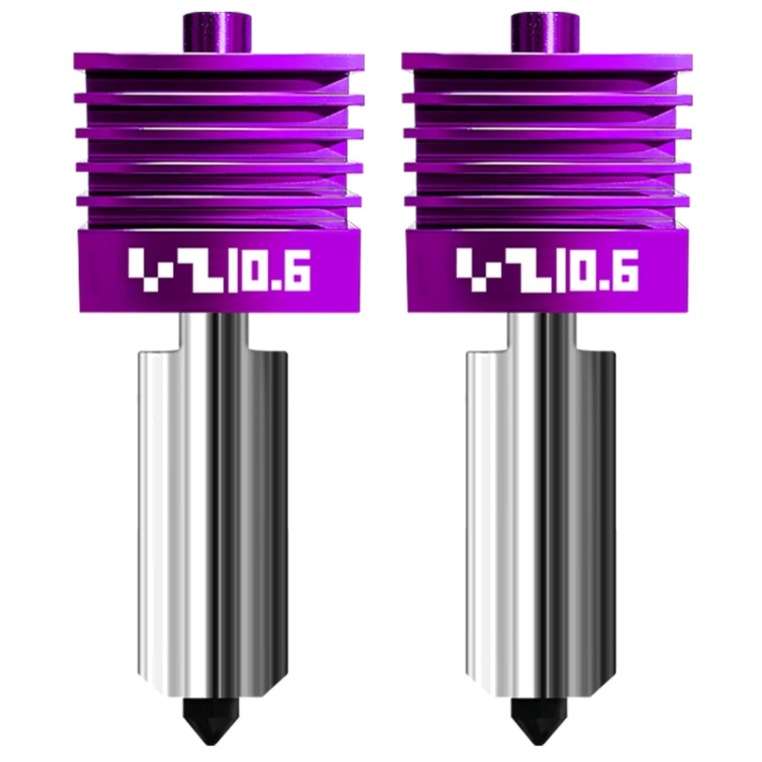 Hardened Steel Nozzle Pack - 0.6mm Anti-Stick Coating