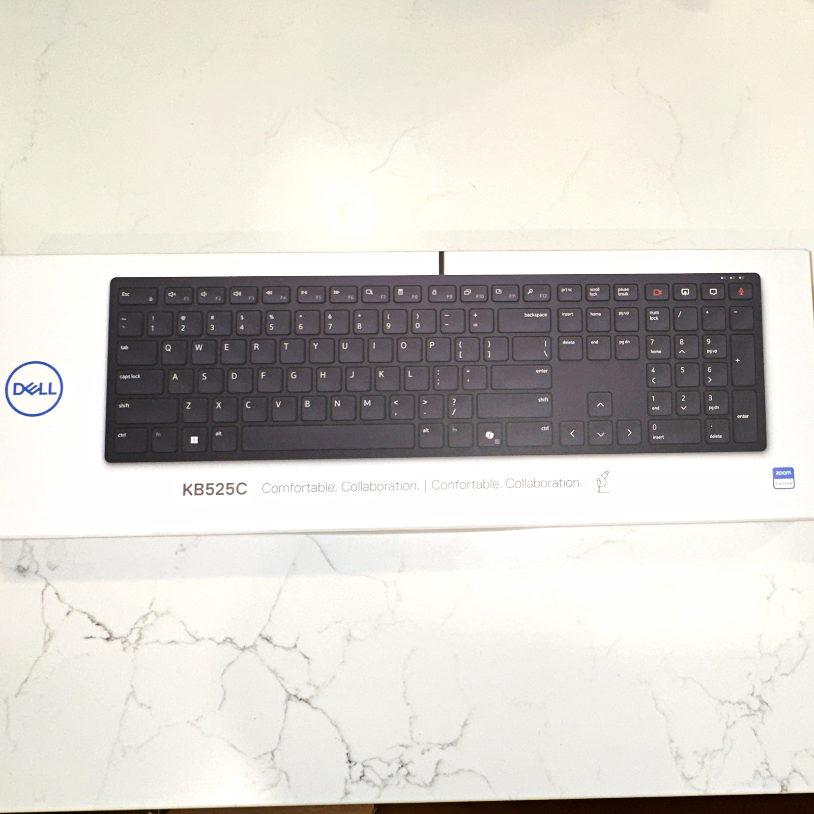 Dell KB525C Wired USB-C Plug & Play Keyboard Black English QWERTY