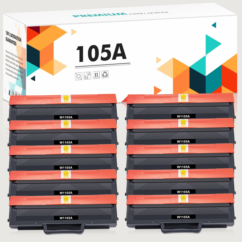 10 PK 105A W1105A Toner Compatible with HP Laser MFP 107w 137fnw 135w 107a  135a
