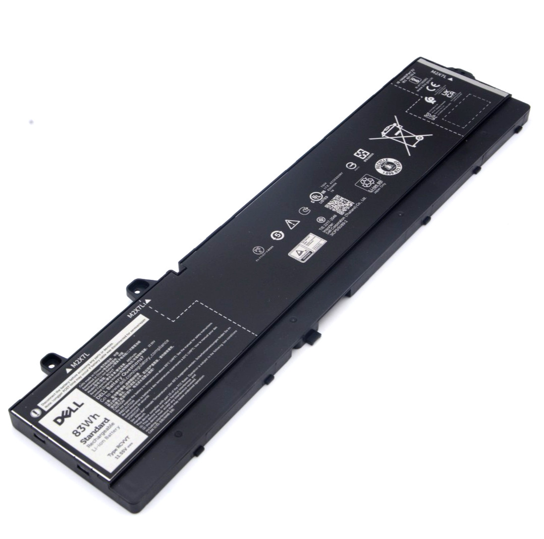 Genuine RCVVT 83Wh Laptop Battery For Dell Precision 7670 7680 7770 7780 X26RT