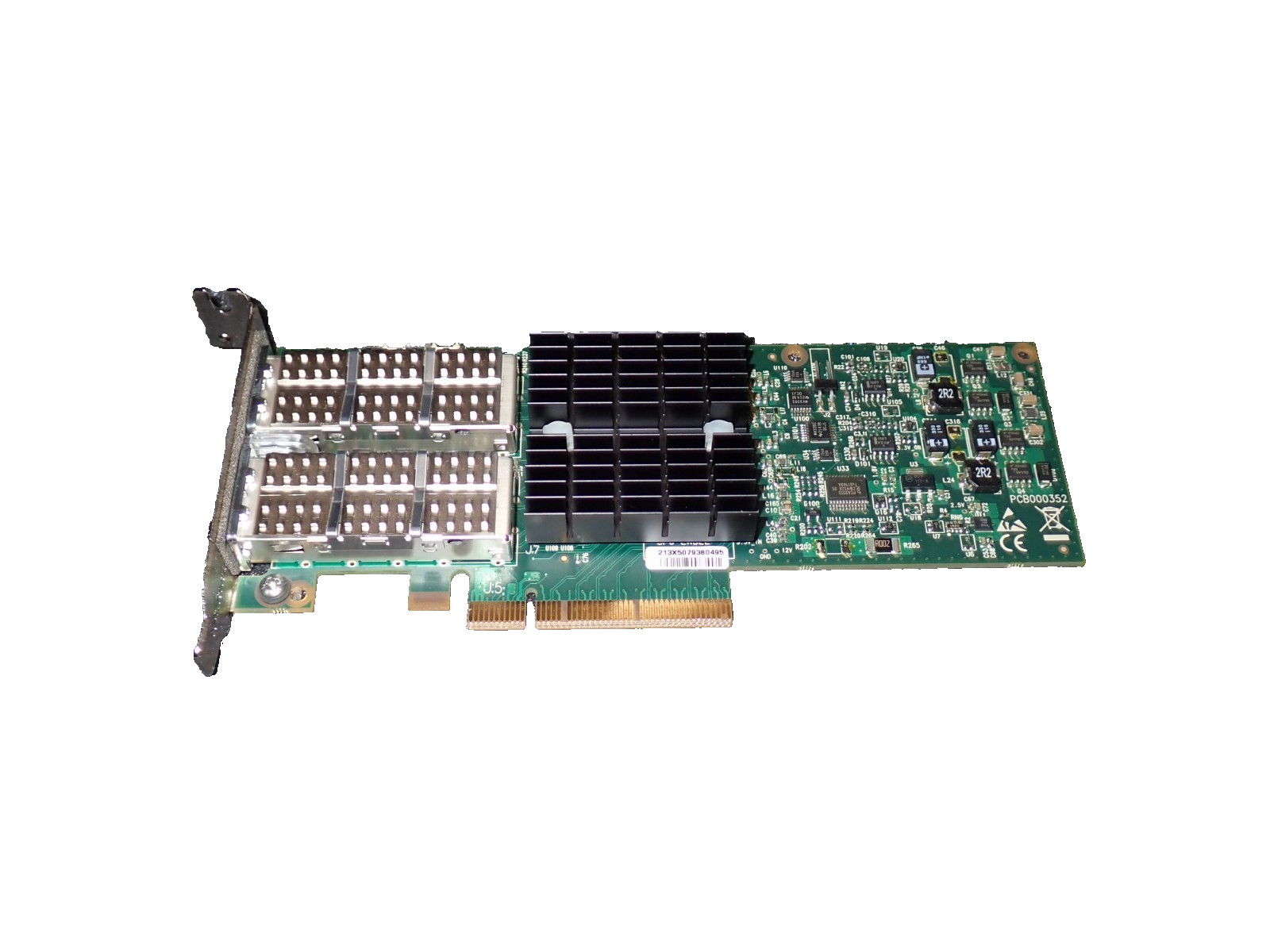Lot of 25 Mellanox MHRH2A-XSR ard, VPI Dual Port Connect Adapter Card