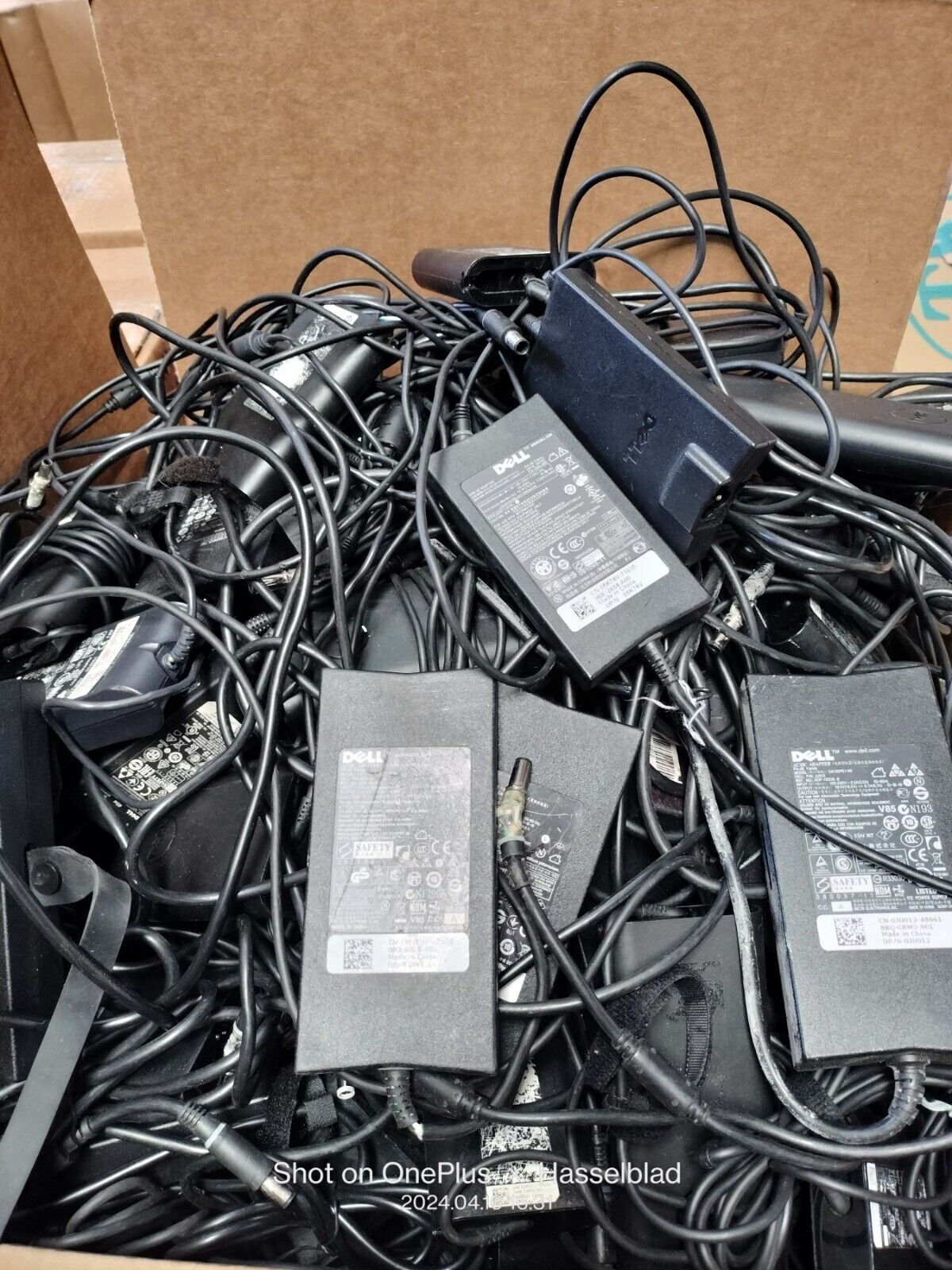 LOT 50 Mixed Genuine Dell AC Adapter Charger 65W 90W 130W as is on Picture nPC