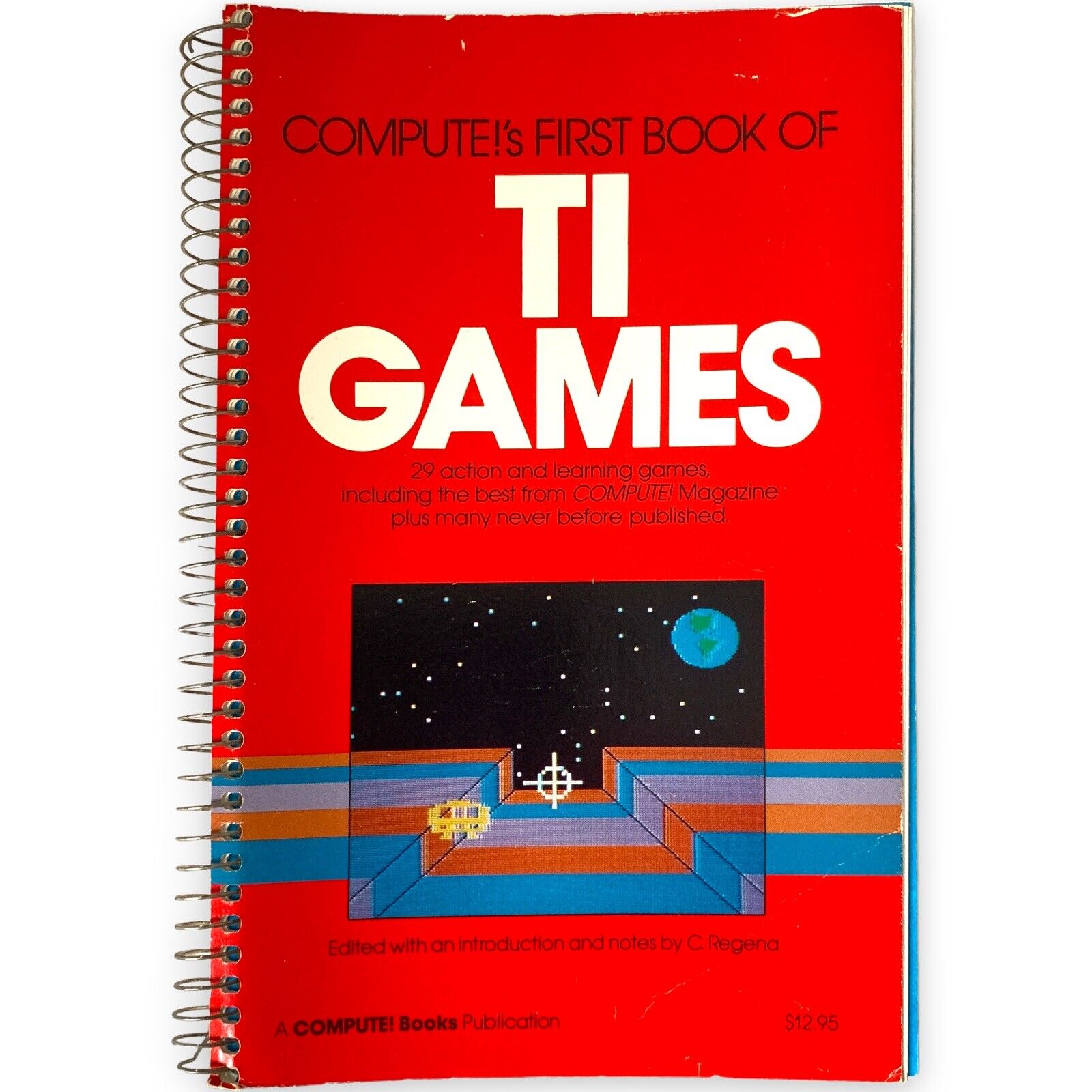 Compute’s First Book of TI Games Texas Instruments C. Regena VTG 1983 