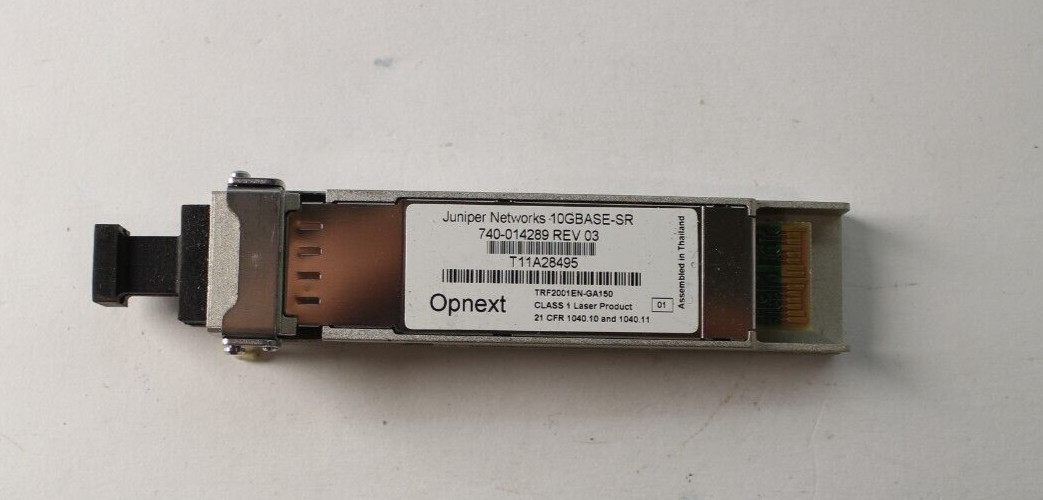 Juniper Networks 10GBase-SR 740-014289 TRF2001EN-GA150 Optical Transceiver