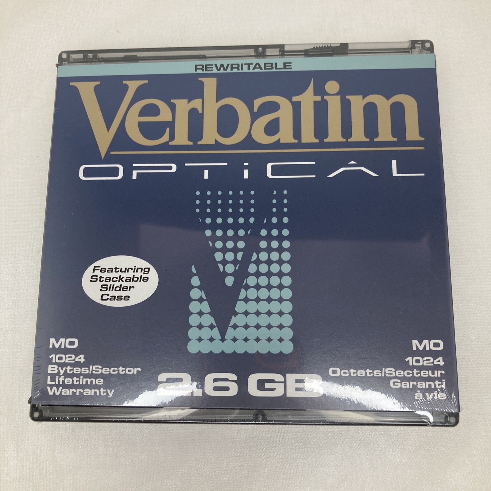 Verbatim Optical 91204 2.6gb Rewritable Media 1024 b/s edm-2600b edm-2600c - NEW