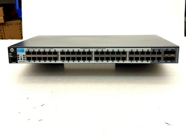 hp HPE ProCurve J9022A (2810-48G) 48-Port Gb Ethernet Switch, Accessories NICE