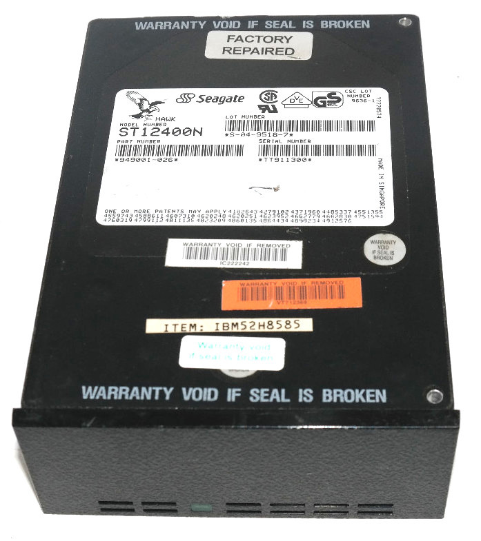 SEAGATE HAWK ST12400N HARD DRIVE P/N: 949001-026 