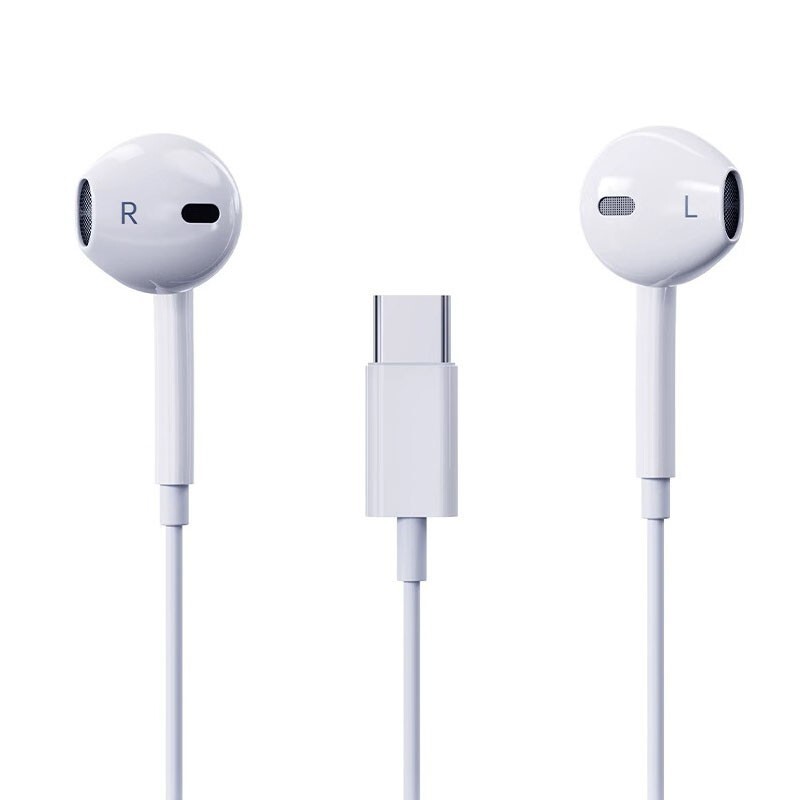 USB-C Type C Headphone HiFi Stereo Type C Earbuds USB C Earphones for iPhone 15