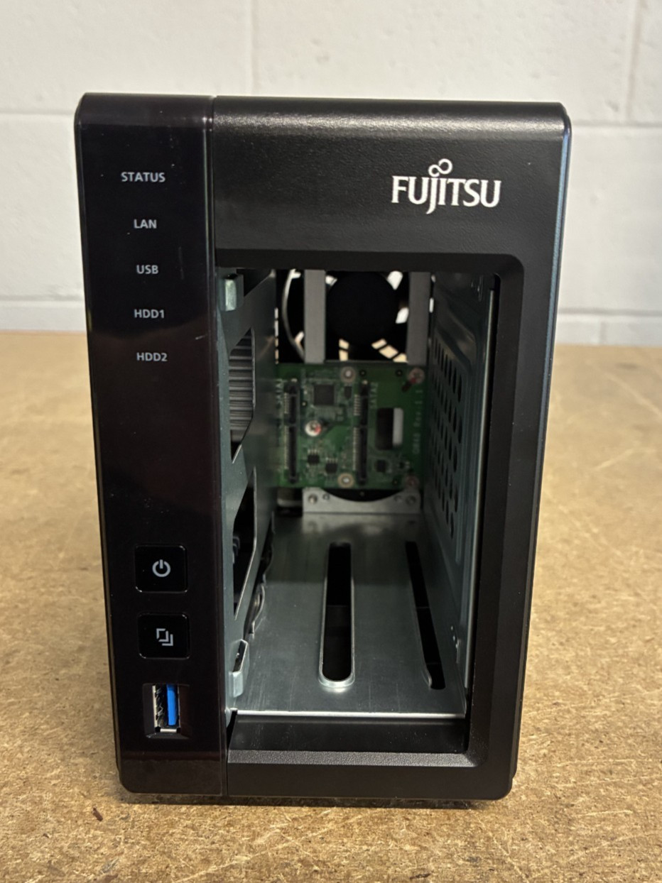 Fujitsu Celvin NAS QE705 2 Bay Desktop NAS 500MB Memory - QNAP Alternative